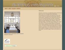 Tablet Screenshot of metropolismn.com